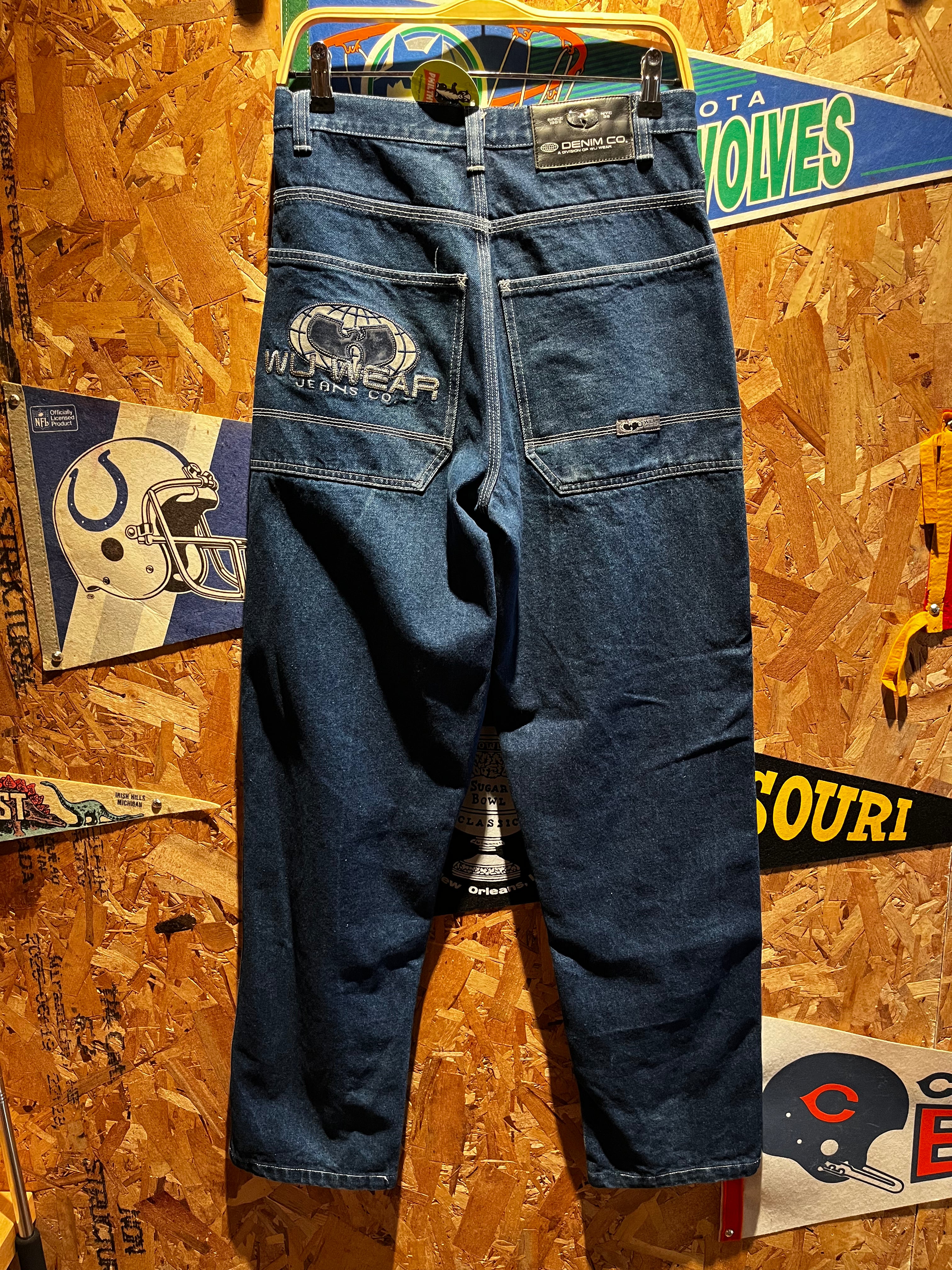 Vintage Wu Tang Wu Wear Y2K Denim Jeans Co.: 30x33
