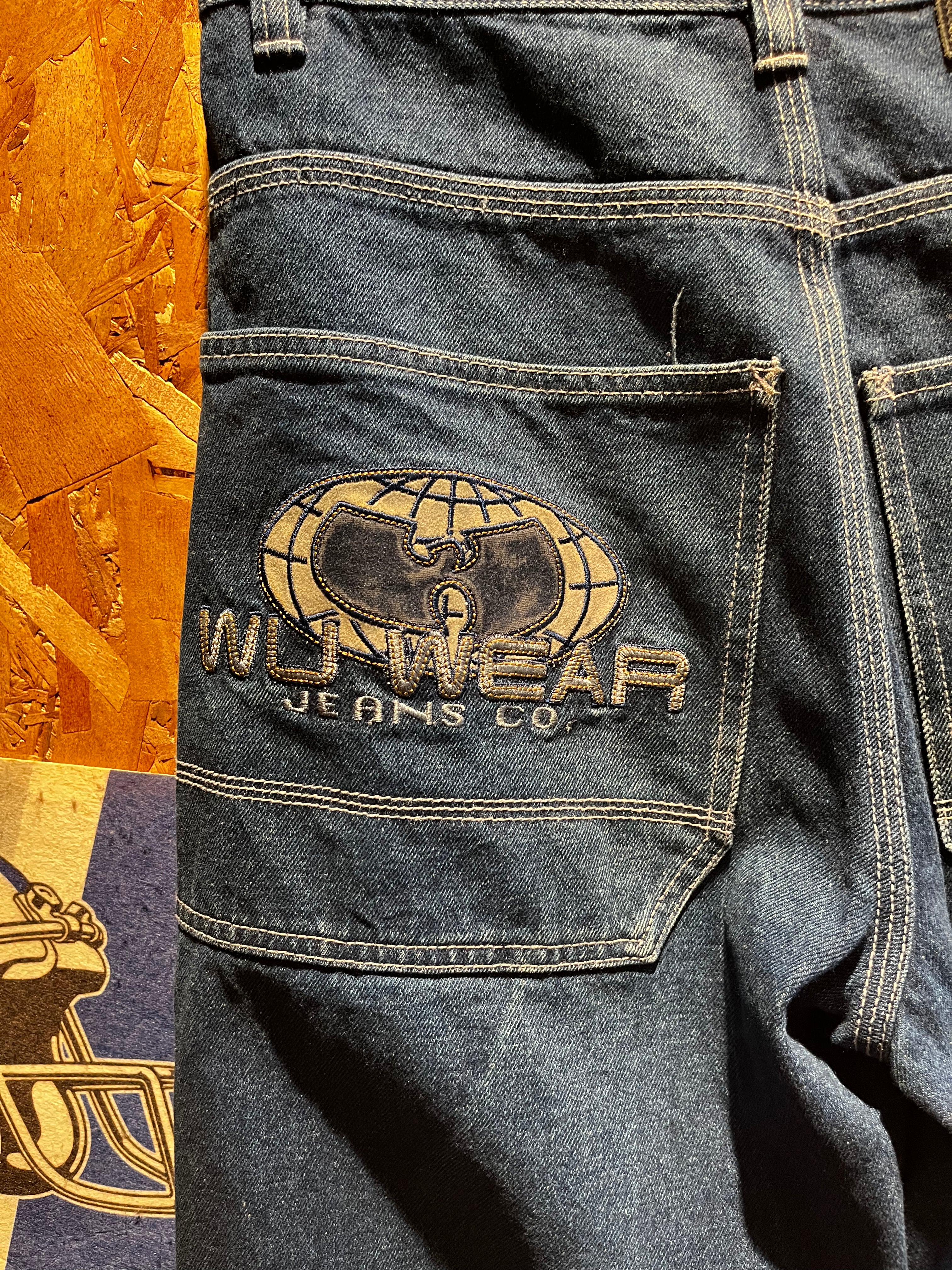 Vintage Wu Tang Wu Wear Y2K Denim Jeans Co.: 30x33
