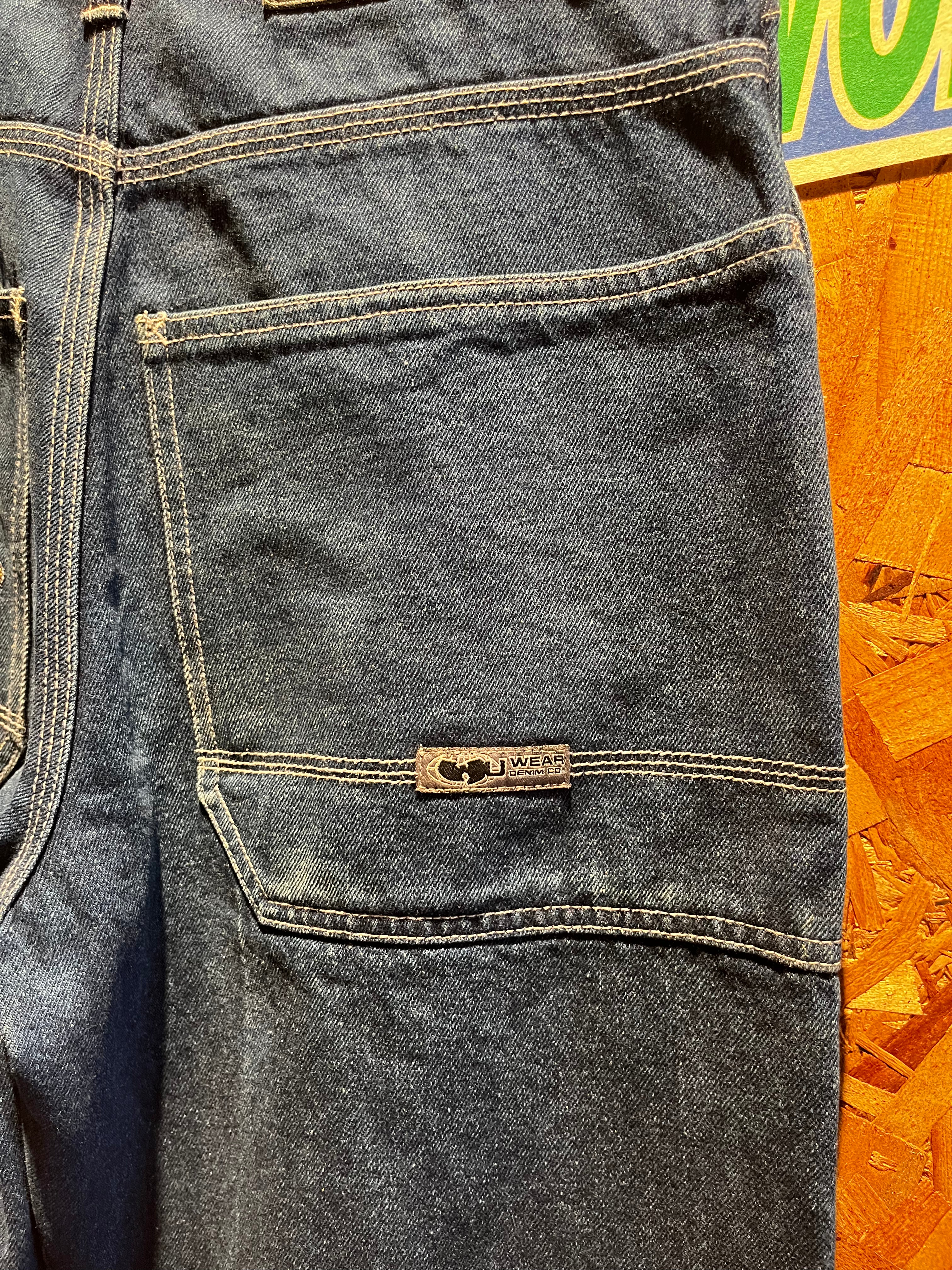 Vintage Wu Tang Wu Wear Y2K Denim Jeans Co.: 30x33