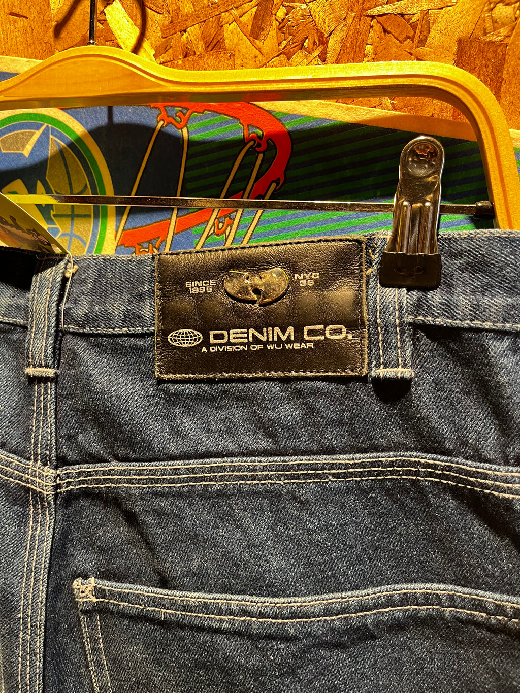Vintage Wu Tang Wu Wear Y2K Denim Jeans Co.: 30x33