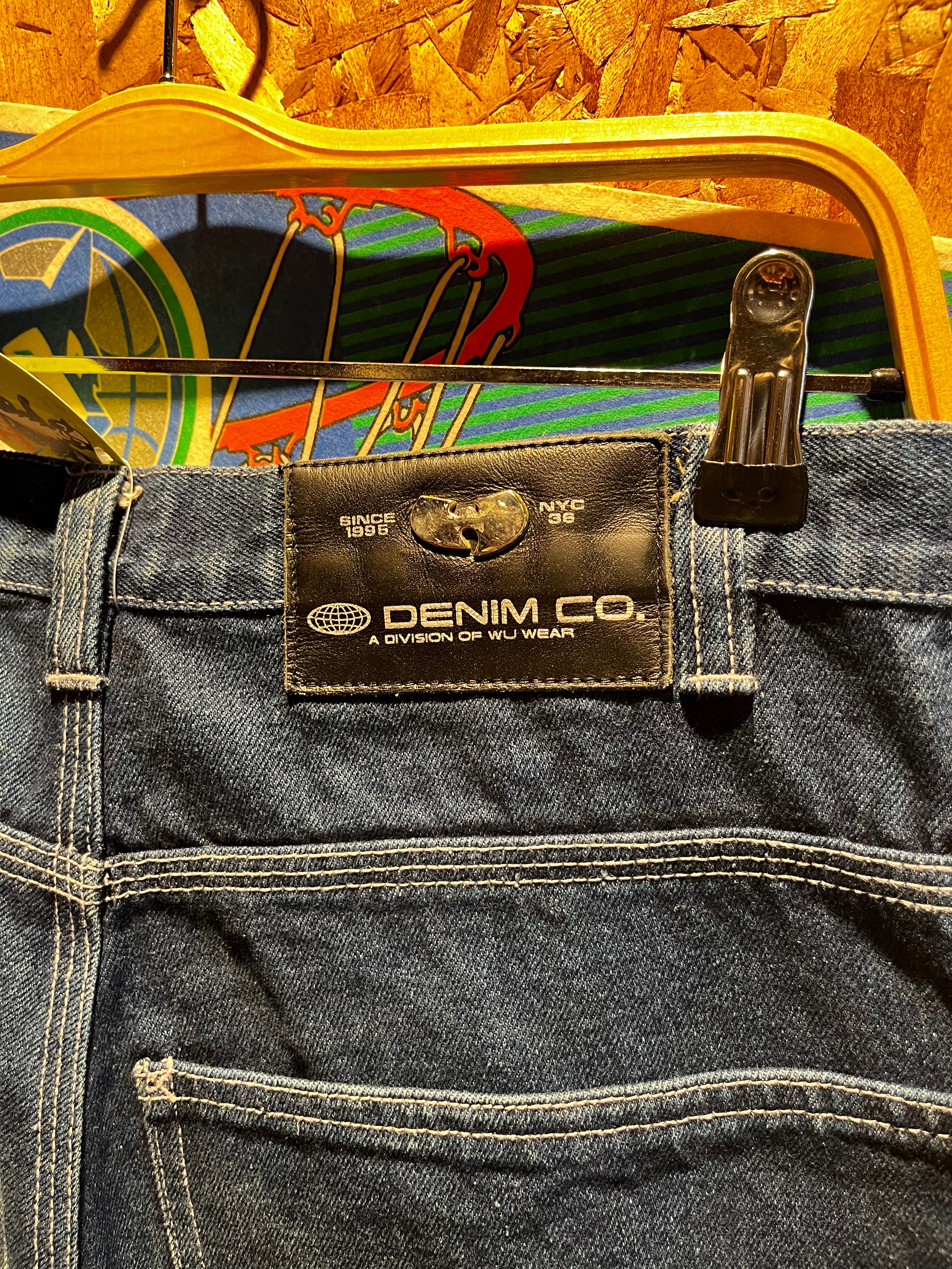 Vintage Wu Tang Wu Wear Y2K Denim Jeans Co.: 30x33