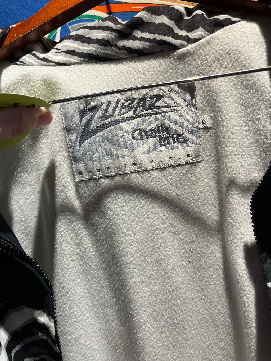 Vintage Zubaz Chalk Line Raiders NFL Jacket Pants Windbreaker Set 90's: Large