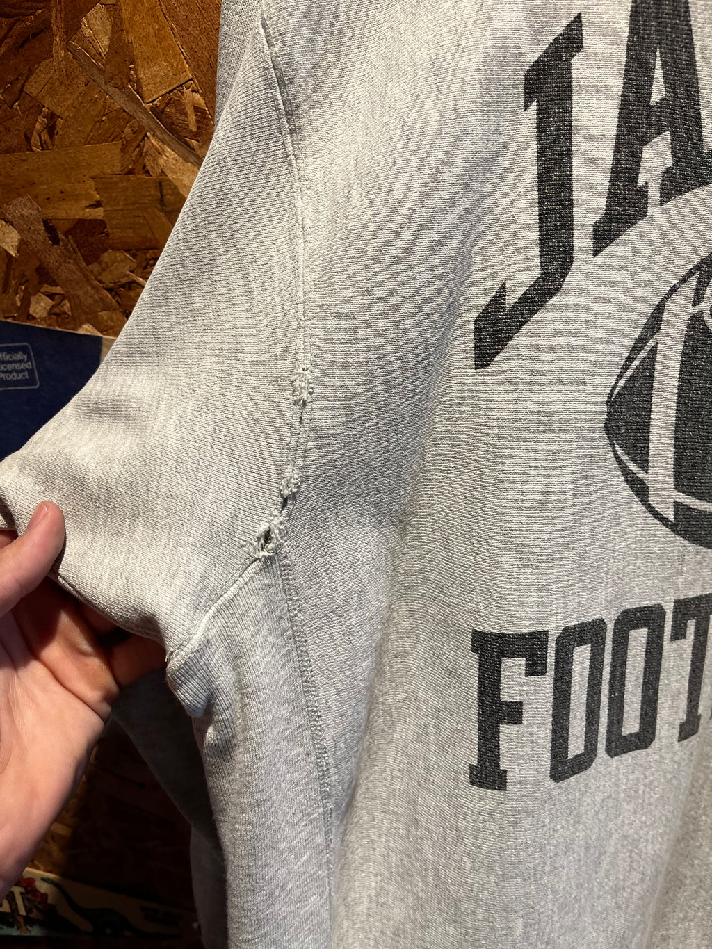 Vintage Jasper Indiana High School Football State Finalist 1987 Reverse Weave Sweatshirt: Large