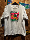 Vintage Swatch Promo Neon Keith Haring 1984 Roxy Breakdancing Art T-Shirt: XL