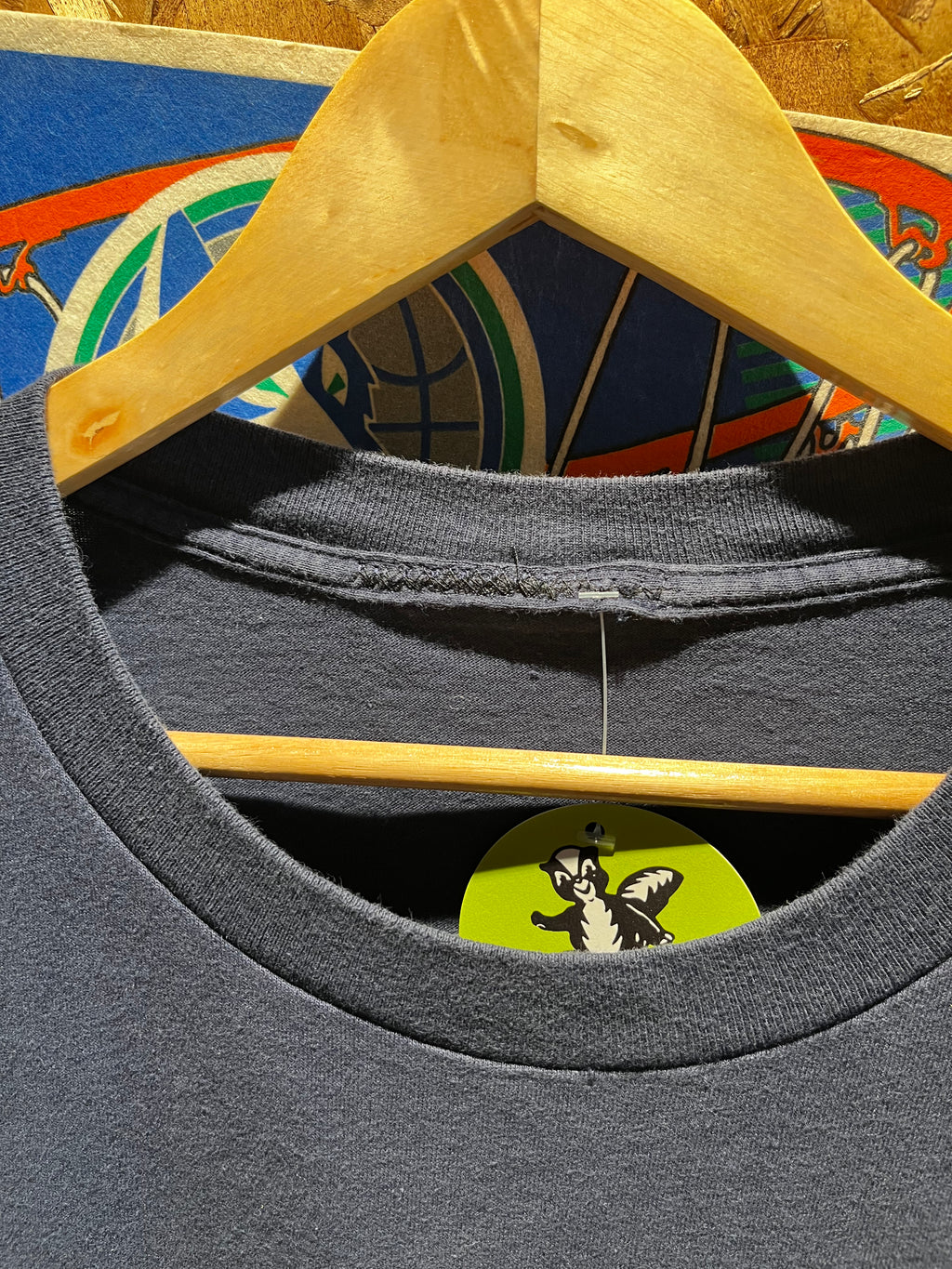 Vintage New York Yankees Helmet Nutmeg 1996 Navy NY MLB T-Shirt: XL
