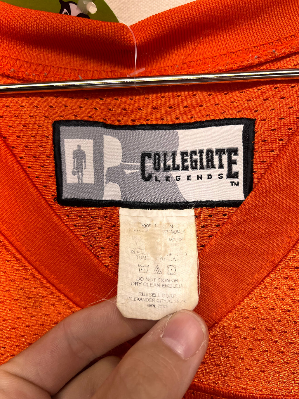 Vintage Oklahoma State University OSU Barry Sanders Russell Football Jersey: XXL (56)