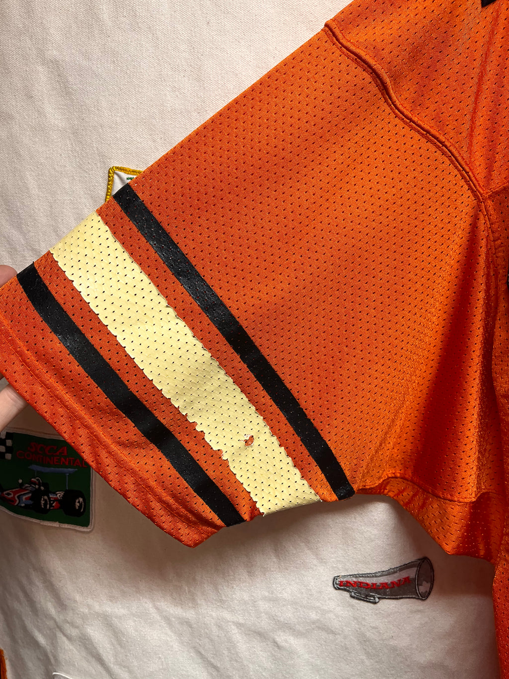 Vintage Oklahoma State University OSU Barry Sanders Russell Football Jersey: XXL (56)