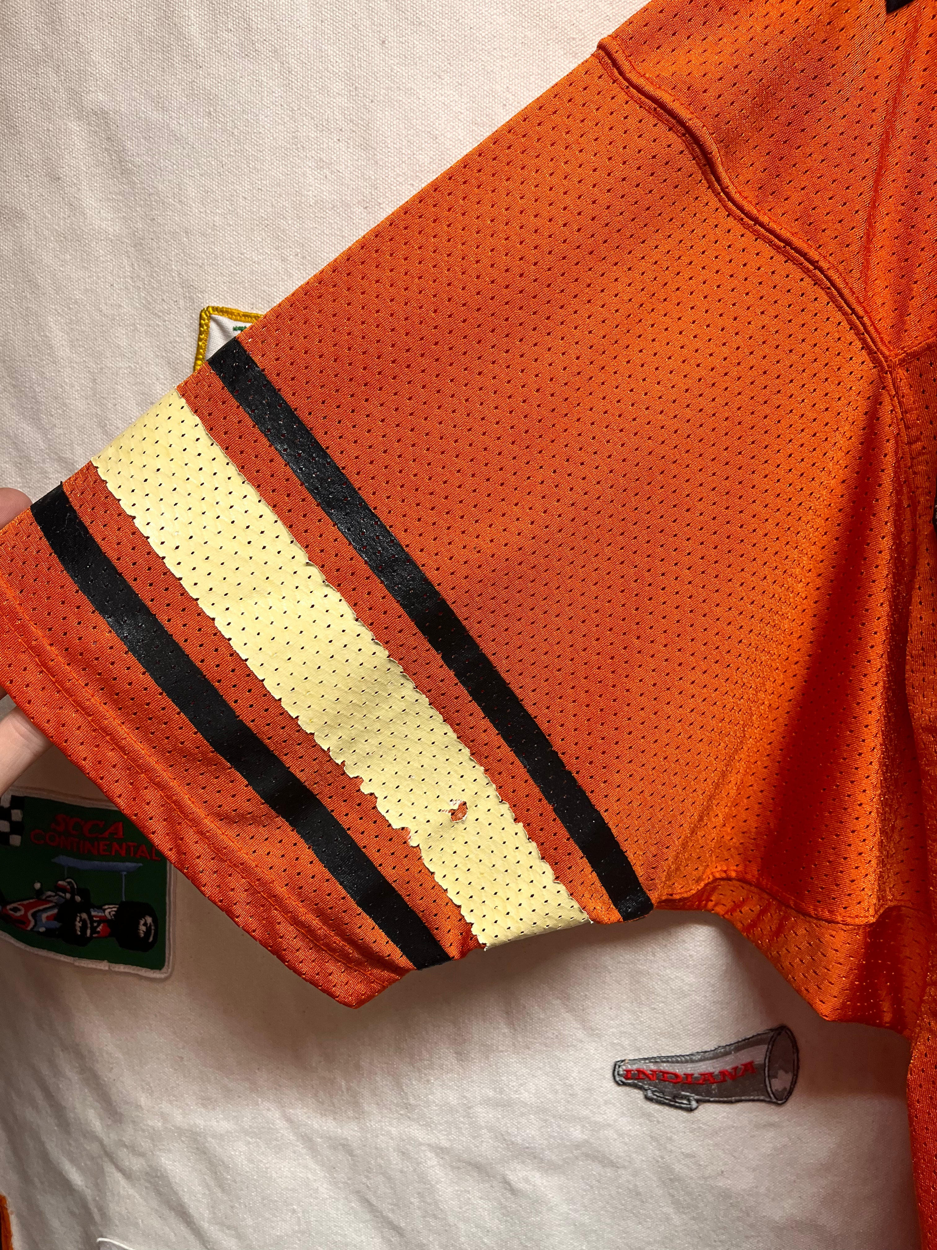 Vintage Oklahoma State University OSU Barry Sanders Russell Football Jersey: XXL (56)