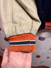 Load image into Gallery viewer, Vintage Chicago Bears NFL Nike Wool Leather Letterman Script Jacket: Large
