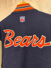Load image into Gallery viewer, Vintage Chicago Bears NFL Nike Wool Leather Letterman Script Jacket: Large

