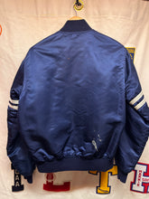 Load image into Gallery viewer, Vintage Dallas Cowboys NFL Spellout Navy Starter Satin Jacket: Medium
