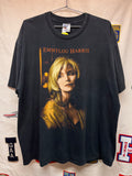 Vtg Emmy Lou Harris Red Dirt Girl 2001 World Tour Country Music Black T-Shirt: XL