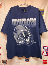 Load image into Gallery viewer, Vintage Dallas Cowboys Riddell Helmet Team NFL Football 1994 Navy T-Shirt: XXL
