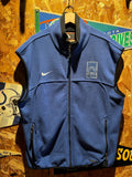 Vintage Nike ACG CBS Olympics Winter Games 1998 Blue Green Fleece Vest: Large