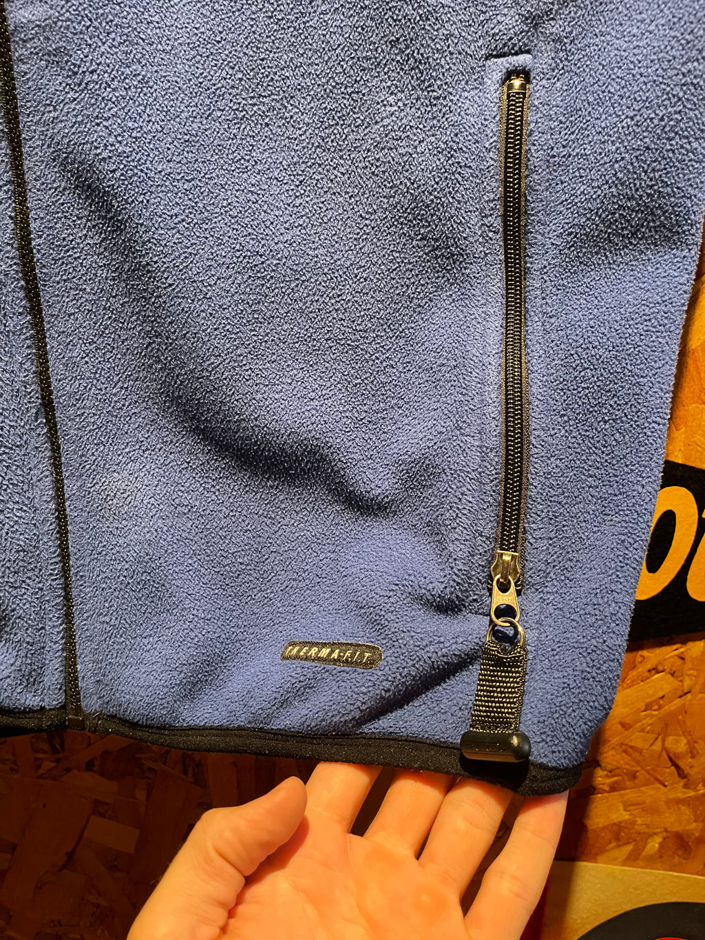 Vintage Nike ACG CBS Olympics Winter Games 1998 Blue Green Fleece Vest: Large