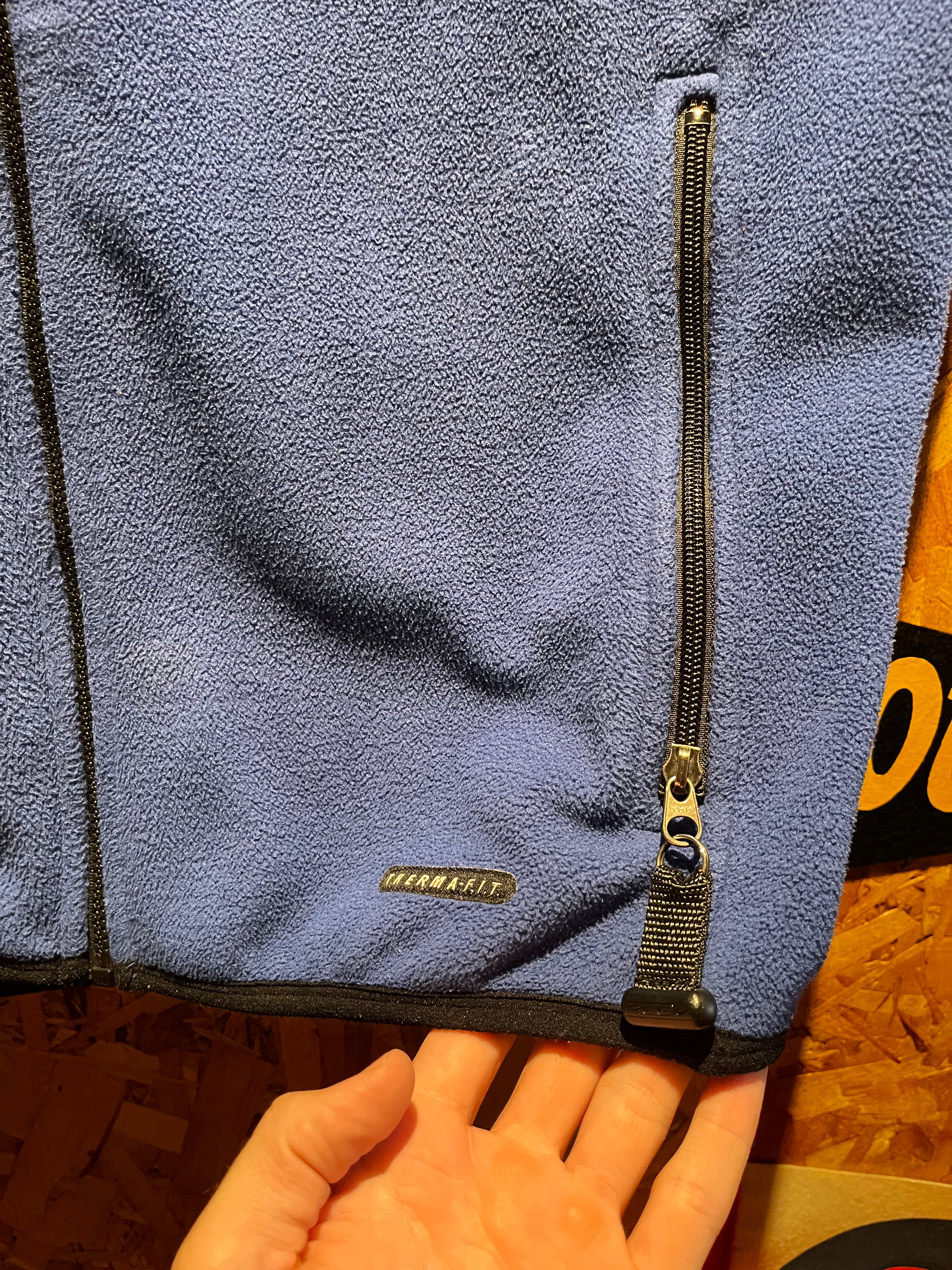 Vintage Nike ACG CBS Olympics Winter Games 1998 Blue Green Fleece Vest: Large