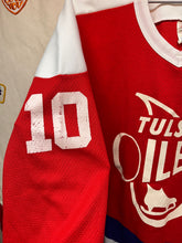 Load image into Gallery viewer, Vintage Tulsa Oilers 70&#39;s CHL CCM Practice Hockey Jersey: XL
