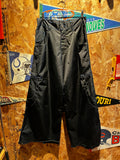 VIntage Kikwear KWR Black Blue Rave Baggy Y2K Pants: 32x31