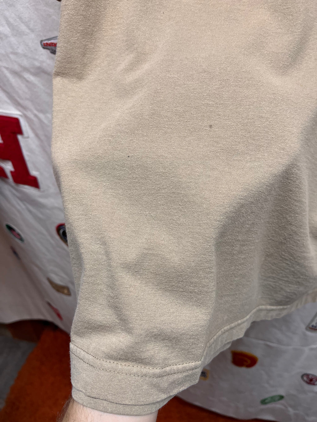 Vintage Aerosmith Nothing Can Stop This Rock 1998 Tan Concert Tour T-Shirt: XXL