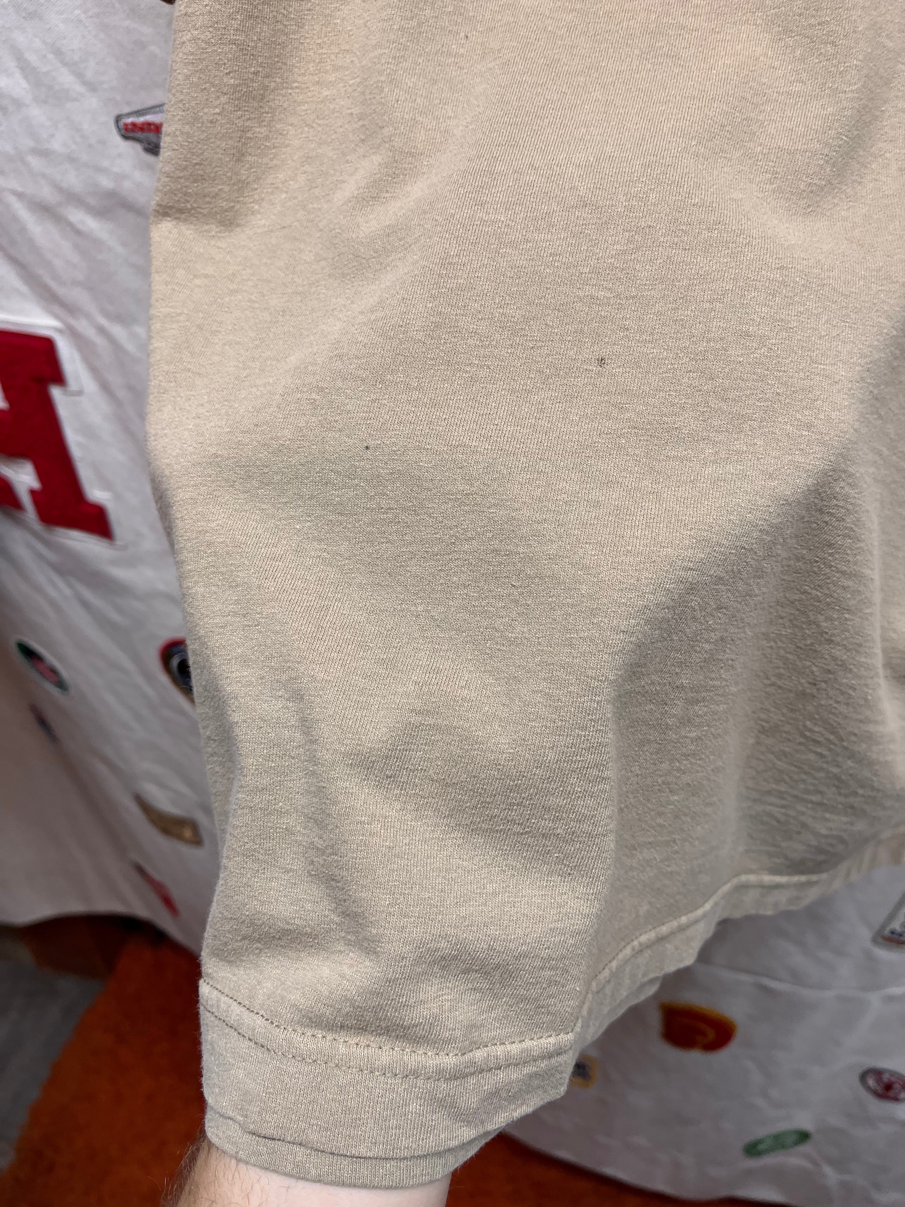 Vintage Aerosmith Nothing Can Stop This Rock 1998 Tan Concert Tour T-Shirt: XXL