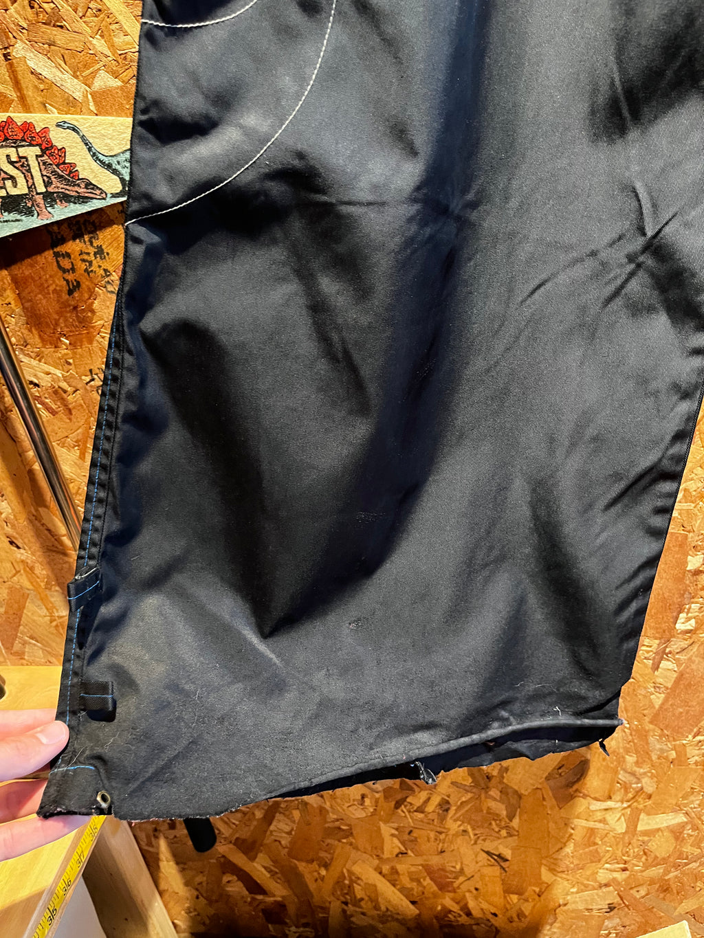 VIntage Kikwear KWR Black Blue Rave Baggy Y2K Pants: 32x31