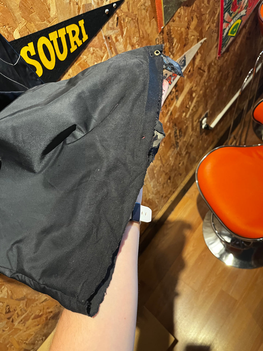VIntage Kikwear KWR Black Blue Rave Baggy Y2K Pants: 32x31