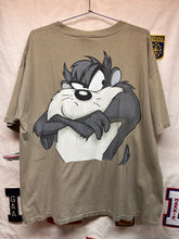 Load image into Gallery viewer, Vintage Tasmanian Devil Taz Wear Looney Tunes Tan 1994 Changes CK T-Shirt: XL
