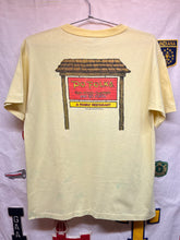 Load image into Gallery viewer, Vintage I&#39;m Po But I&#39;m Proud Po Folks Seafood Family Restaurant 70&#39;s Yellow T-Shirt: Large/Medium

