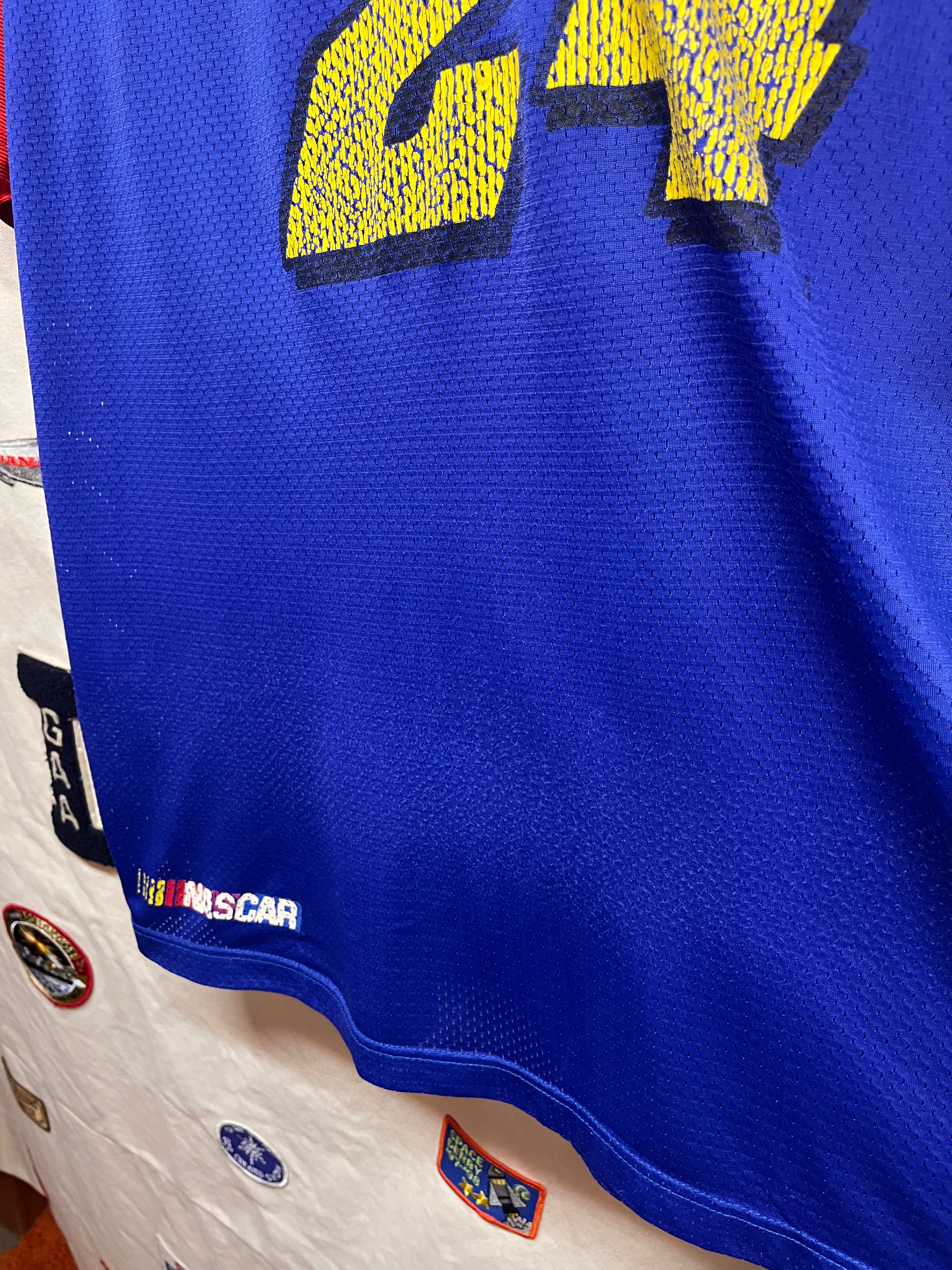 Vintage Jeff Gordon 24 NASCAR Competitors View Football Mesh Jersey: XL