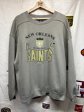 Vintage New Orleans Saints NFL Tan Galt Sand Crewneck Sweatshirt: Large