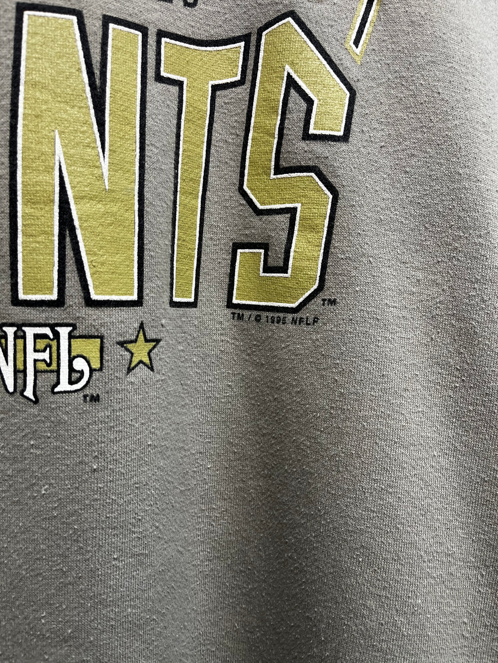 Vintage New Orleans Saints NFL Tan Galt Sand Crewneck Sweatshirt: Large