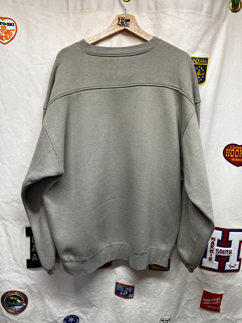Vintage New Orleans Saints NFL Tan Galt Sand Crewneck Sweatshirt: Large