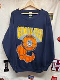 Vintage Georgia Tech University 1992 Yellow Jackets Basketball Navy Crewneck Sweatshirt: XXL