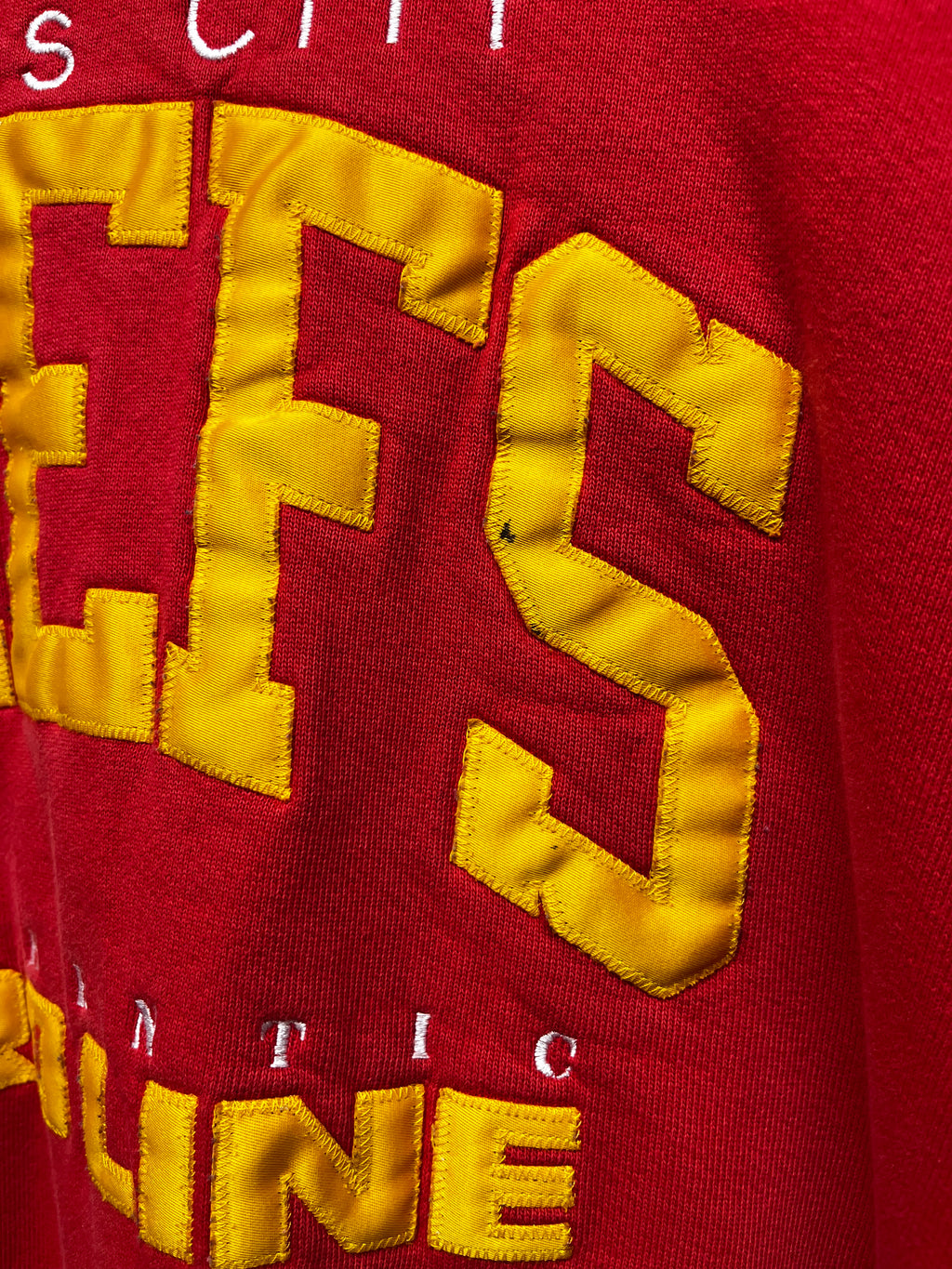 Vintage Kansas City Chiefs NFL Russel High Cotton Pro Line Crewneck Sweatshirt: XL