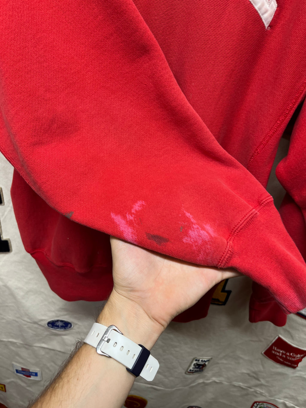 Vintage NC State Champion Reverse Weave Red Crewneck Sweatshirt: XL