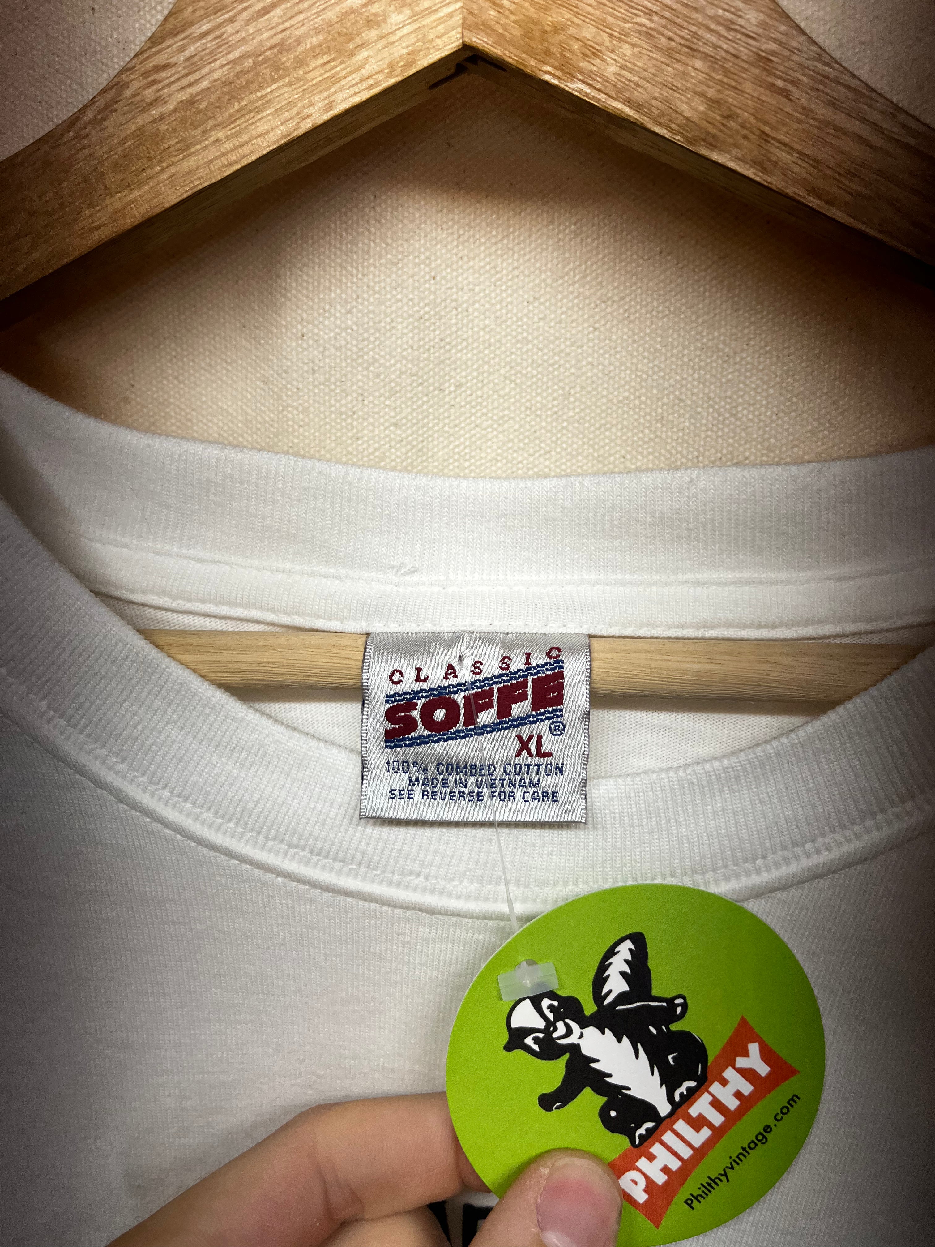 Vintage Ski Double Cola Soda 50 Year White T-Shirt: XL