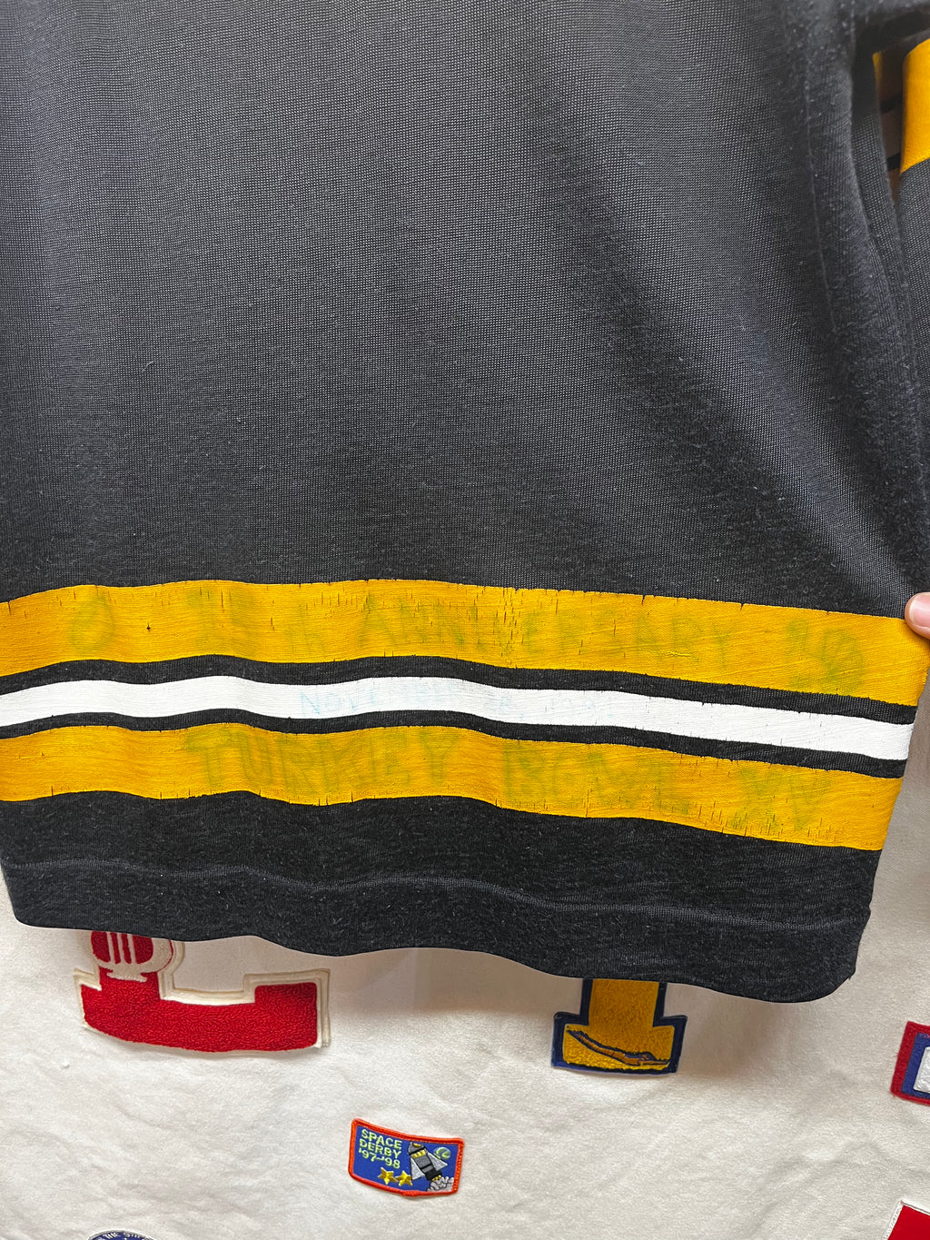 Vintage Purdue University Football 70s Wolf Durene Jersey: Large/Medium