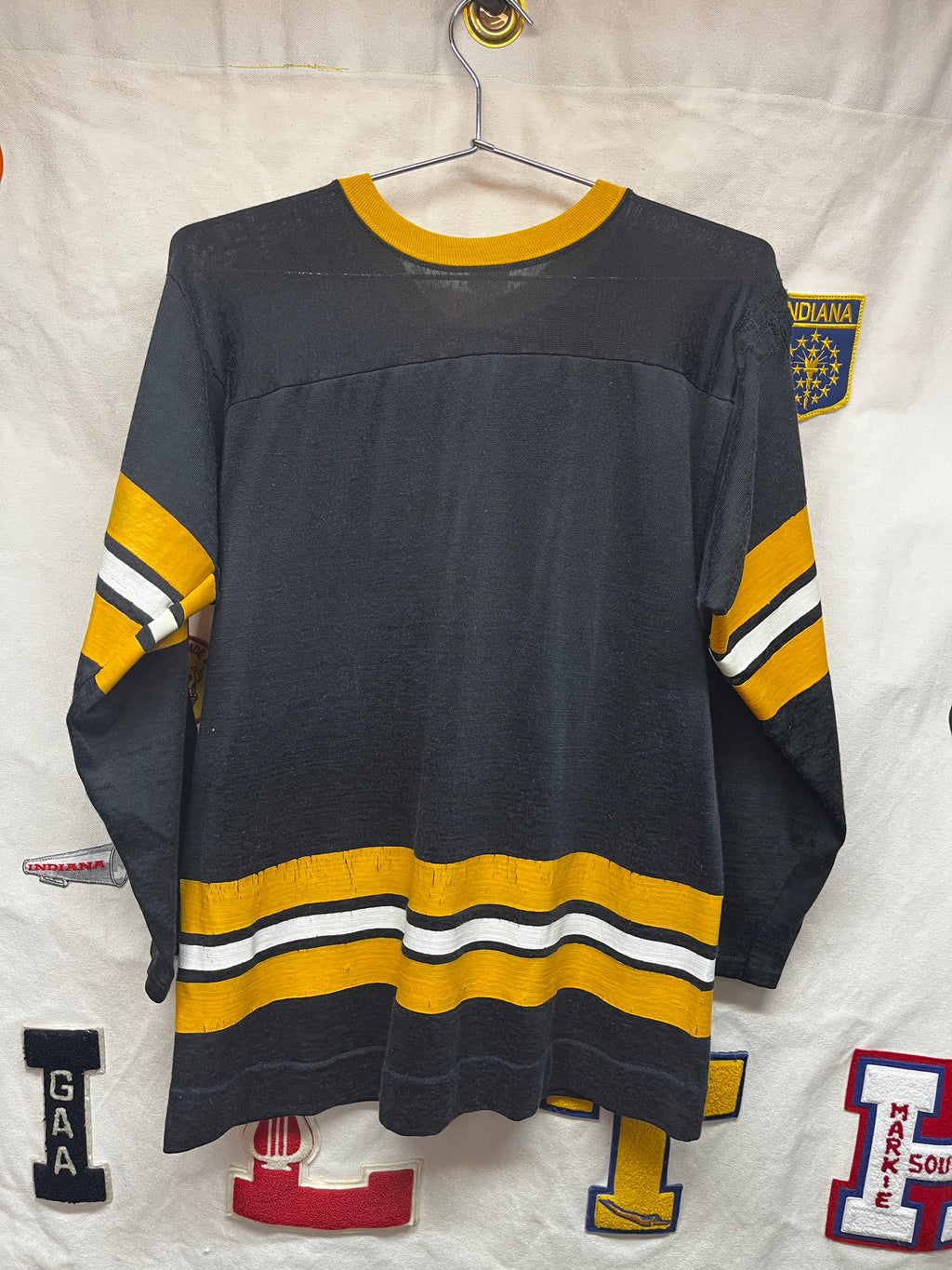 Vintage Purdue University Football 70s Wolf Durene Jersey: Large/Medium