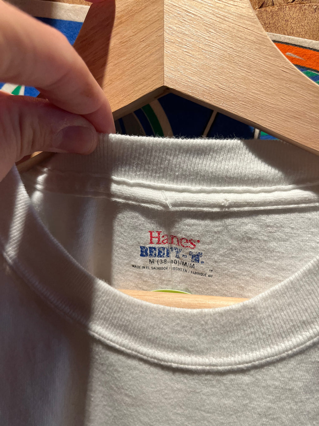 Vintage Eames Office Chair MCM Furniture 1997 White T-Shirt: Medium