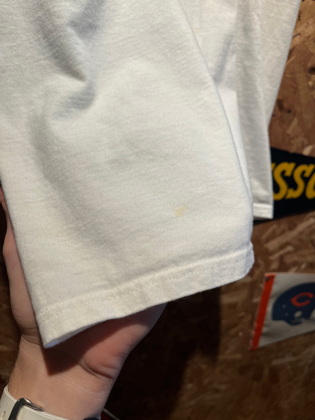 Vintage Eames Office Chair MCM Furniture 1997 White T-Shirt: Medium