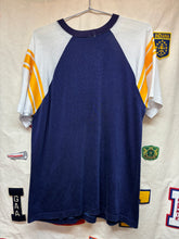 Load image into Gallery viewer, Vintage Purdue University 70&#39;s Raglan Navy Durene Jersey Shirt: XL
