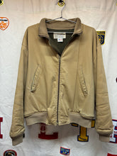 Load image into Gallery viewer, Vintage Avirex USA Army Tank Bomber Cold Weather Flight Tan Military Jacket: Medium
