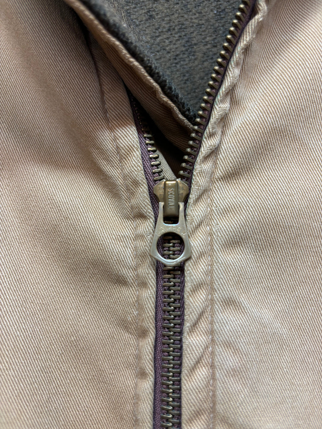 Vintage Avirex USA Army Tank Bomber Cold Weather Flight Tan Military Jacket: Medium