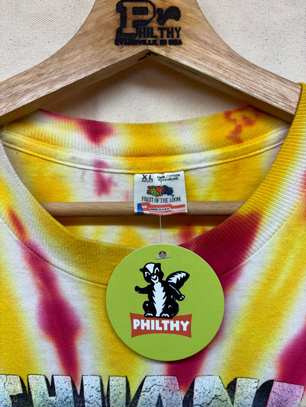 Vintage Grateful Dead Lithuania 1992 Barcelona Olympics Bronze Basketball Tie Dye T-Shirt: XL