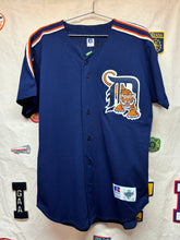 Load image into Gallery viewer, Vintage Detroit Tigers Mesh Russell Diamond Navy MLB Baseball Jersey: Large
