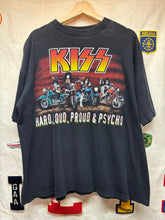 Load image into Gallery viewer, Vintage Kiss Hard Loud Proud &amp; Psycho Circus Cronies 90s Band T-Shirt: XL
