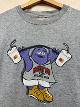 Load image into Gallery viewer, Vintage Mcdonalds Grimace Lifting Weights Grey 90&#39;s T-Shirt: XL
