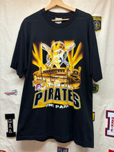 Load image into Gallery viewer, Vintage Pittsburgh Pirates PNC ParkMLB Baseball Pro Player Black T-Shirt: Large/XL
