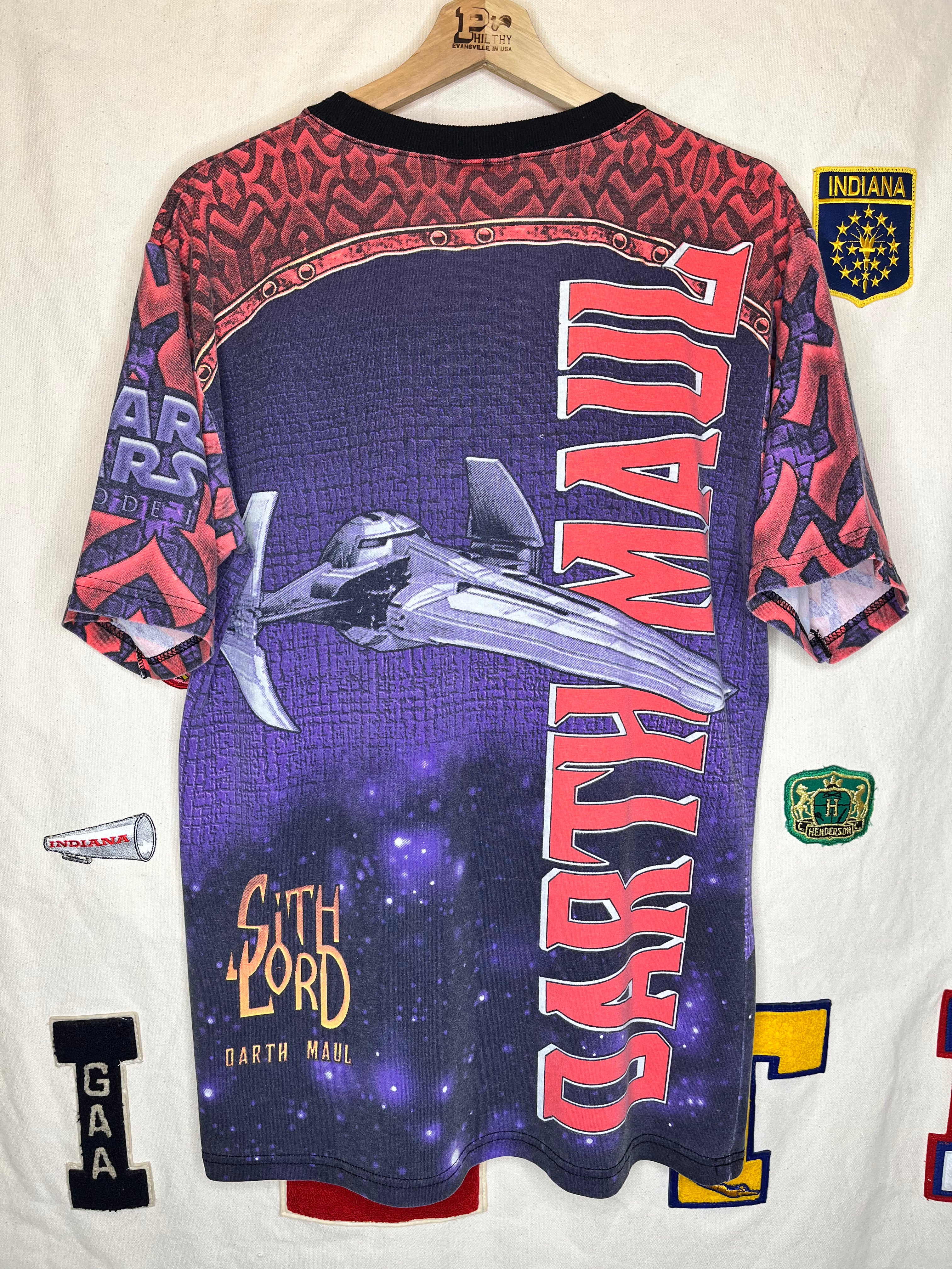 Vintage Darth Maul Sith Lord Star Wars AOP Lee Sport: Medium