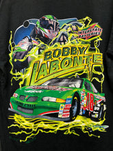 Load image into Gallery viewer, Vintage NASCAR Bobby Labonte Electrifying 18 Chase Black T-Shirt: Medium
